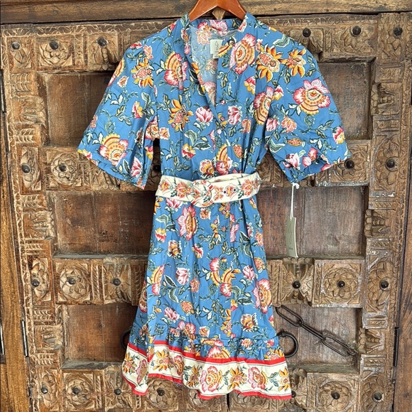 Joie Dresses & Skirts - Joie Blue Floral Mini Dress